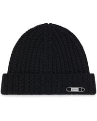 Givenchy - Wool Safety Pin Beanie - Lyst