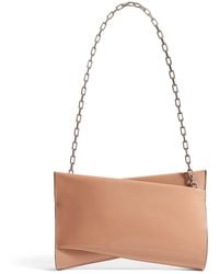 Christian Louboutin - Loubitwist Patent Leather Clutch Bag - Lyst