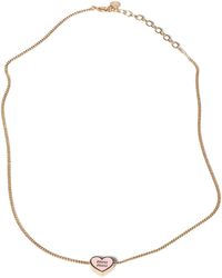 Miu Miu - Heart Pendant Necklace - Lyst