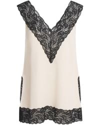 Stylein - Lace-Trim Miette Blouse - Lyst