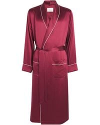Harrods - Silk Night Robe - Lyst