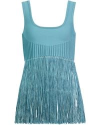 Alaïa - Fringed Tank Top - Lyst