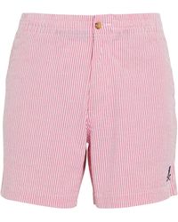 Polo Ralph Lauren - Stretch-cotton Striped Shorts - Lyst