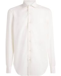 Barba Napoli - Cotton-Cashmere Shirt - Lyst