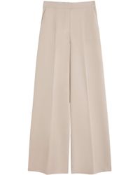 Max Mara - Jersey Wide-Leg Trousers - Lyst