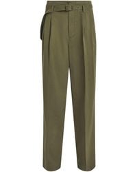 Polo Ralph Lauren - Woven Belted Trousers - Lyst