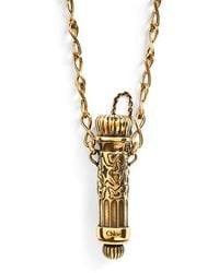 Chloé - Victorian Pendant Necklace - Lyst