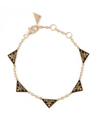 Prada - Enamel Triangle Bracelet - Lyst