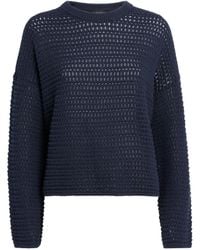 ME+EM - Me+em Cotton Open-knit Sweater - Lyst
