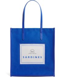 Harrods - Cotton Sardines Condiments Shopper Bag - Lyst