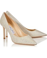 Jimmy Choo - Romy 85 Glitter Pumps - Lyst