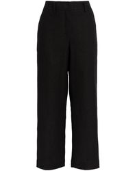 Max Mara - Linen-cotton Tailored Trousers - Lyst