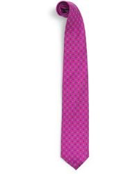 E.MARINELLA - Silk Geometric Tie - Lyst