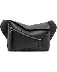 Loewe - Leather Puzzle Belt Bag - Lyst