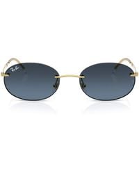 Ray-Ban - Rb3767 Metal Oval Sunglasses - Lyst