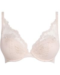 Simone Perele - Lace Intrigue Plunge Push-Up Bra - Lyst