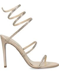 Rene Caovilla - Embellished Cleo Ii Heeled Sandals 105 - Lyst