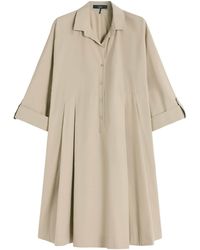 Weekend by Maxmara - Cotton Mini Shirt Dress - Lyst