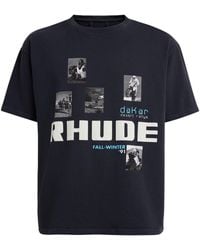 Rhude - Cotton 91 Rallye T-Shirt - Lyst