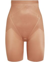 Spanx - Shape Invisible High-Waist Mid-Thigh Shorts - Lyst