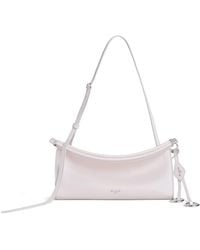 Alaïa - Small Leather Le Click East West Shoulder Bag - Lyst