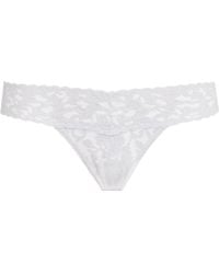Hanky Panky - Lace Low-Rise Thong - Lyst