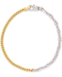 Tom Wood - Sterling And-Plated Rue Chain Bracelet - Lyst