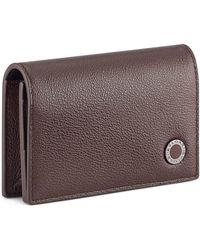 BVLGARI - Leather Business Card Holder - Lyst
