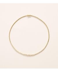 Jennifer Meyer - Small And Diamond Bezel Tennis Necklace - Lyst