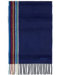 Paul Smith - Cashmere Signature Stripe Scarf - Lyst