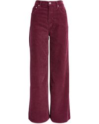 Citizens of Humanity - Corduroy Paloma Wide-leg Trousers - Lyst