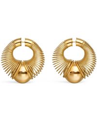 Alaïa - Spiral Hoop Earrings - Lyst