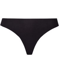 Hanro - Invisible Cotton Thong - Lyst