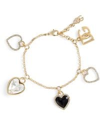 Dolce & Gabbana - Italian Tailoring Hearts Bracelet - Lyst