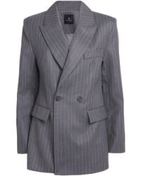 Anine Bing - Wool Pinstripe Tiphaine Blazer - Lyst