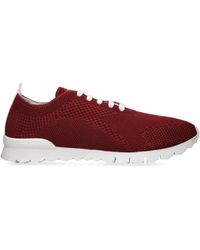 Kiton - Woven Low-top Sneakers - Lyst