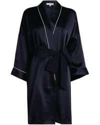 Olivia Von Halle - Mimi Short Robe - Lyst