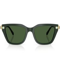 Swarovski - Acetate Oversized Sk6041 Sunglasses - Lyst