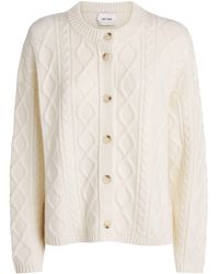 Soft Goat - Cashmere Cable-Knit Cardigan - Lyst