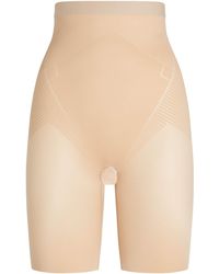 Spanx - Shape Invisible High-Waist Mid-Thigh Shorts - Lyst