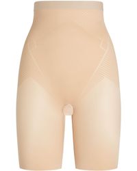 Spanx - Shape Invisible High-Waist Mid-Thigh Shorts - Lyst