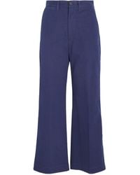 Polo Ralph Lauren - Wide-leg Tailored Trousers - Lyst