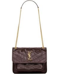 Saint Laurent - Leather Niki Baby Shoulder Bag - Lyst