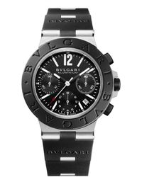 BVLGARI - Aluminium Titanium Watch 41mm - Lyst
