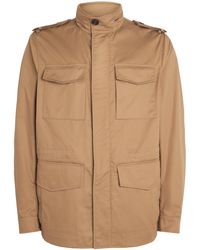 Pal Zileri - Cotton-Blend Field Jacket - Lyst
