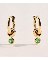Spinelli Kilcollin - And Emerald Zahra Hoop Earrings - Lyst