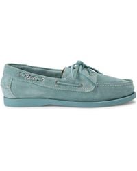 Kurt Geiger - Suede Kurt Boat Shoes - Lyst