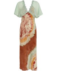 Hayley Menzies - Silk Tie-dye Maxi Dress - Lyst