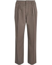 Paul Smith - Wool Pleated Trousers - Lyst
