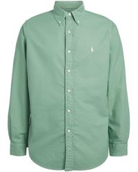 Polo Ralph Lauren - Cotton Garment-Dyed Oxford Shirt - Lyst